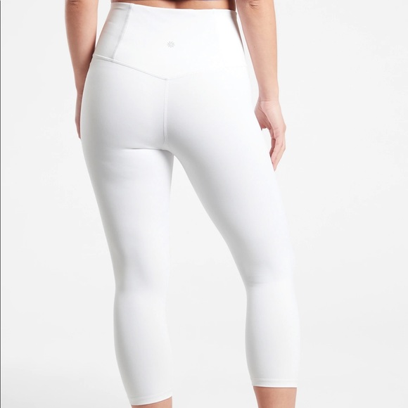 NWT Athleta Elation Capri in White - Picture 2 of 6